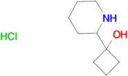 1-(PIPERIDIN-2-YL)CYCLOBUTAN-1-OL HCL