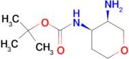 TERT-BUTYL ((3R,4R)-3-AMINOTETRAHYDRO-2H-PYRAN-4-YL)CARBAMATE