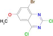 8-BROMO-2,4-DICHLORO-6-METHOXYQUINAZOLINE