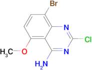 8-BROMO-2-CHLORO-5-METHOXYQUINAZOLIN-4-AMINE