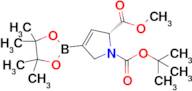 1-(TERT-BUTYL) 2-METHYL (R)-4-(4,4,5,5-TETRAMETHYL-1,3,2-DIOXABOROLAN-2-YL)-2,5-DIHYDRO-1H-PYRROLE…