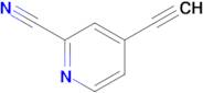 4-ETHYNYLPICOLINONITRILE