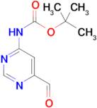 TERT-BUTYL (6-FORMYLPYRIMIDIN-4-YL)CARBAMATE