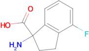 1-AMINO-4-FLUORO-2,3-DIHYDRO-1H-INDENE-1-CARBOXYLIC ACID