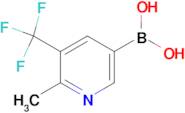 (6-METHYL-5-(TRIFLUOROMETHYL)PYRIDIN-3-YL)BORONIC ACID