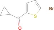 (5-BROMOTHIOPHEN-2-YL)(CYCLOPROPYL)METHANONE