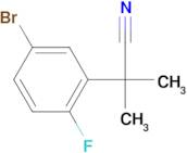 2-(5-BROMO-2-FLUOROPHENYL)-2-METHYLPROPANENITRILE