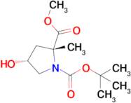 1-(TERT-BUTYL) 2-METHYL (2R,4R)-4-HYDROXY-2-METHYLPYRROLIDINE-1,2-DICARBOXYLATE