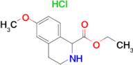 ETHYL 6-METHOXY-1,2,3,4-TETRAHYDROISOQUINOLINE-1-CARBOXYLATE HCL