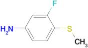 3-Fluoro-4-(methylthio)aniline