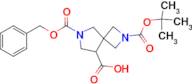 6-((BENZYLOXY)CARBONYL)-2-(TERT-BUTOXYCARBONYL)-2,6-DIAZASPIRO[3.4]OCTANE-8-CARBOXYLIC ACID