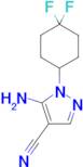 5-AMINO-1-(4,4-DIFLUOROCYCLOHEXYL)-1H-PYRAZOLE-4-CARBONITRILE