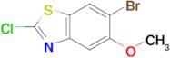 6-BROMO-2-CHLORO-5-METHOXYBENZO[D]THIAZOLE