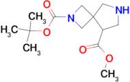 2-(TERT-BUTYL) 8-METHYL 2,6-DIAZASPIRO[3.4]OCTANE-2,8-DICARBOXYLATE