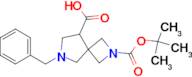 6-BENZYL-2-(TERT-BUTOXYCARBONYL)-2,6-DIAZASPIRO[3.4]OCTANE-8-CARBOXYLIC ACID