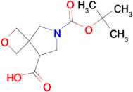 6-(TERT-BUTOXYCARBONYL)-2-OXA-6-AZASPIRO[3.4]OCTANE-8-CARBOXYLIC ACID