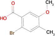 2-BROMO-5-METHOXY-4-METHYLBENZOIC ACID