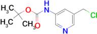 TERT-BUTYL (5-(CHLOROMETHYL)PYRIDIN-3-YL)CARBAMATE