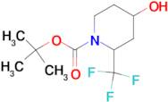 TERT-BUTYL 4-HYDROXY-2-(TRIFLUOROMETHYL)PIPERIDINE-1-CARBOXYLATE