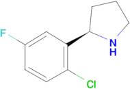 (R)-2-(2-CHLORO-5-FLUOROPHENYL)PYRROLIDINE