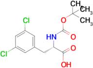 (S)-2-((TERT-BUTOXYCARBONYL)AMINO)-3-(3,5-DICHLOROPHENYL)PROPANOIC ACID