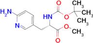 (S)-METHYL 3-(6-AMINOPYRIDIN-3-YL)-2-((TERT-BUTOXYCARBONYL)AMINO)PROPANOATE