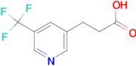 3-[5-(TRIFLUOROMETHYL)PYRIDIN-3-YL]PROPANOIC ACID