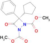 4-OXO-3,3-DIPHENYL-[1,2]DIAZETIDINE-1,2-DICARBOXYLIC ACID DIMETHYL ESTER