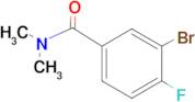 3-BROMO-4-FLUORO-N,N-DIMETHYL-BENZAMIDE