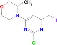 (S)-4-(2-CHLORO-6-(IODOMETHYL)PYRIMIDIN-4-YL)-3-METHYLMORPHOLINE