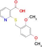 2-((2,4-DIMETHOXYBENZYL)THIO)NICOTINIC ACID