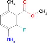 METHYL 3-AMINO-2-FLUORO-6-METHYLBENZOATE