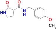 N-(4-METHOXYBENZYL)-2-OXOPYRROLIDINE-3-CARBOXAMIDE