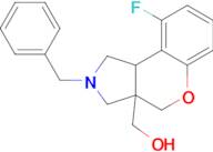 (2-BENZYL-9-FLUORO-1,2,3,3A,4,9B-HEXAHYDROCHROMENO[3,4-C]PYRROL-3A-YL)METHANOL