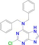 N,N-DIBENZYL-2-CHLORO-9H-PURIN-6-AMINE