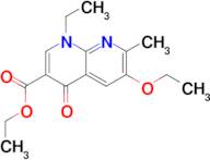 ETHYL 6-ETHOXY-1-ETHYL-7-METHYL-4-OXO-1,4-DIHYDRO-1,8-NAPHTHYRIDINE-3-CARBOXYLATE