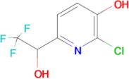 2-CHLORO-6-(2,2,2-TRIFLUORO-1-HYDROXYETHYL)PYRIDIN-3-OL