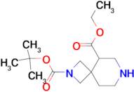 2-TERT-BUTYL 5-ETHYL 2,7-DIAZASPIRO[3.5]NONANE-2,5-DICARBOXYLATE