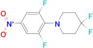 1-(2,6-DIFLUORO-4-NITROPHENYL)-4,4-DIFLUOROPIPERIDINE