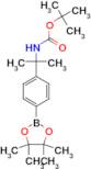 TERT-BUTYL (2-(4-(4,4,5,5-TETRAMETHYL-1,3,2-DIOXABOROLAN-2-YL)PHENYL)PROPAN-2-YL)CARBAMATE