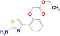 ETHYL 2-(2-(2-AMINOTHIAZOL-4-YL)PHENOXY)ACETATE