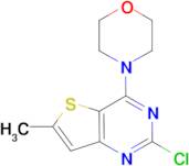 4-(2-CHLORO-6-METHYLTHIENO[3,2-D]PYRIMIDIN-4-YL)MORPHOLINE