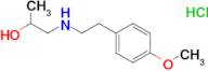 1-((4-METHOXYPHENETHYL)AMINO)PROPAN-2-OL HCL