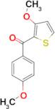 (4-METHOXY-PHENYL)-(3-METHOXY-THIOPHEN-2-YL)-METHANONE