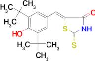 (Z)-5-(3,5-DI-TERT-BUTYL-4-HYDROXYBENZYLIDENE)-2-THIOXOTHIAZOLIDIN-4-ONE