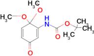 TERT-BUTYL (6,6-DIMETHOXY-3-OXOCYCLOHEXA-1,4-DIEN-1-YL)CARBAMATE