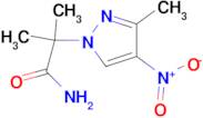 2-METHYL-2-(3-METHYL-4-NITRO-1H-PYRAZOL-1-YL)PROPANAMIDE