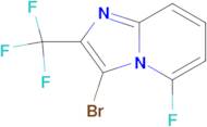 3-BROMO-5-FLUORO-2-(TRIFLUOROMETHYL)IMIDAZO[1,2-A]PYRIDINE