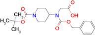 2-(((BENZYLOXY)CARBONYL)(1-(TERT-BUTOXYCARBONYL)PIPERIDIN-4-YL)AMINO)ACETIC ACID