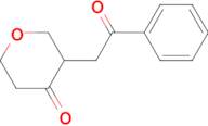 3-(2-OXO-2-PHENYLETHYL)DIHYDRO-2H-PYRAN-4(3H)-ONE